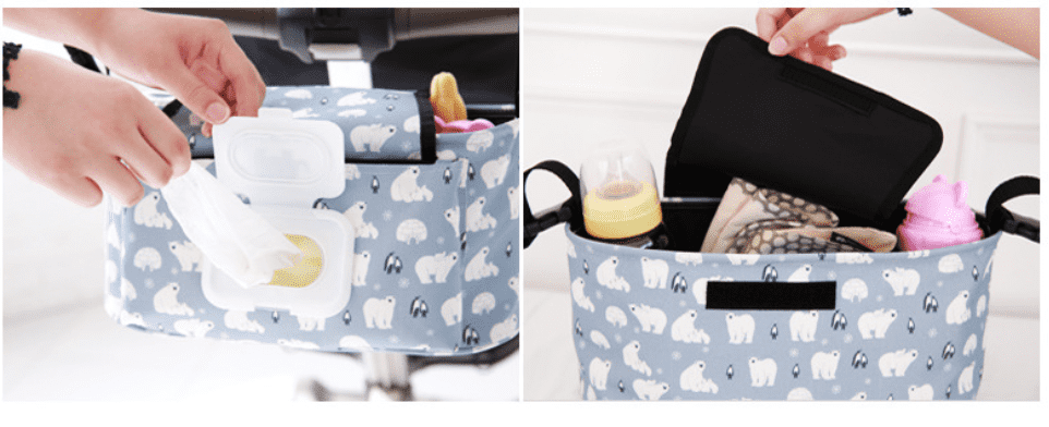 Baby Multi Stroller Organiser Bag.